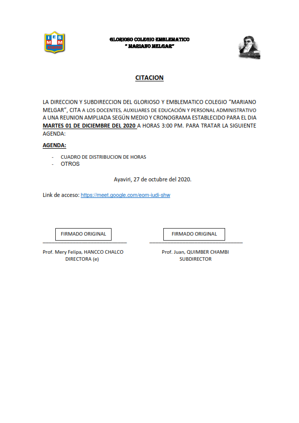 CITACION CUADRO DE DISTRIBUCION DE HORAS_001